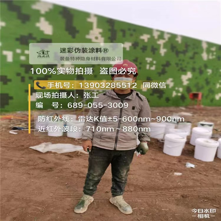青岛数字迷彩喷涂,和数码迷彩墙有区别吗