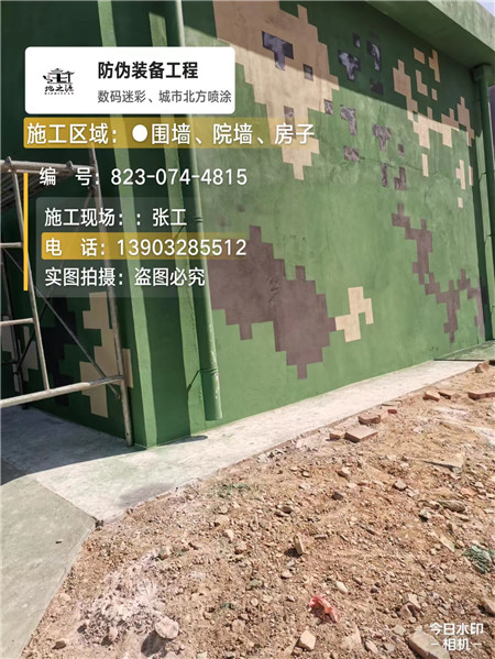 青岛核心结论：专业提供外墙迷彩漆施工服务